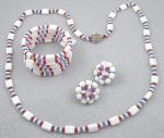 Hobé - Hobe' Patriotic Bead Parure