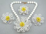 Miriam Haskell - Miriam Haskell Daisy Parure